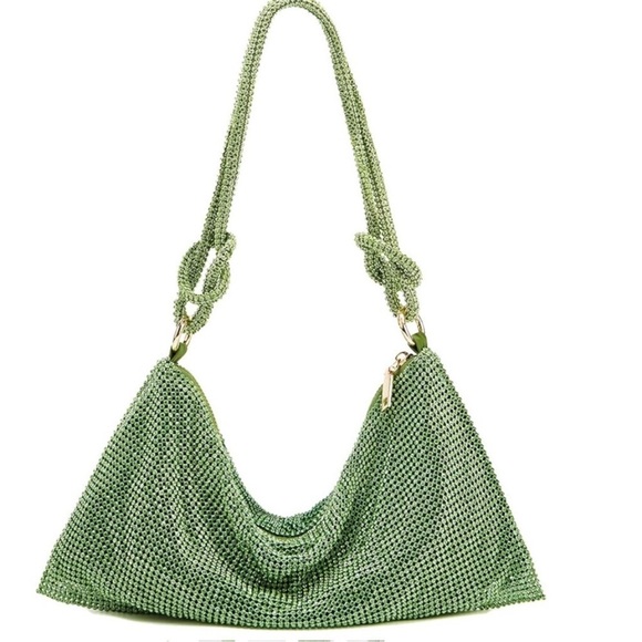 Handbags - Chic Green Shoulder Bag